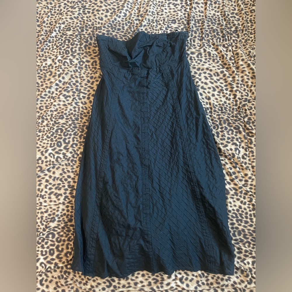 Gap Black Strapless Dress